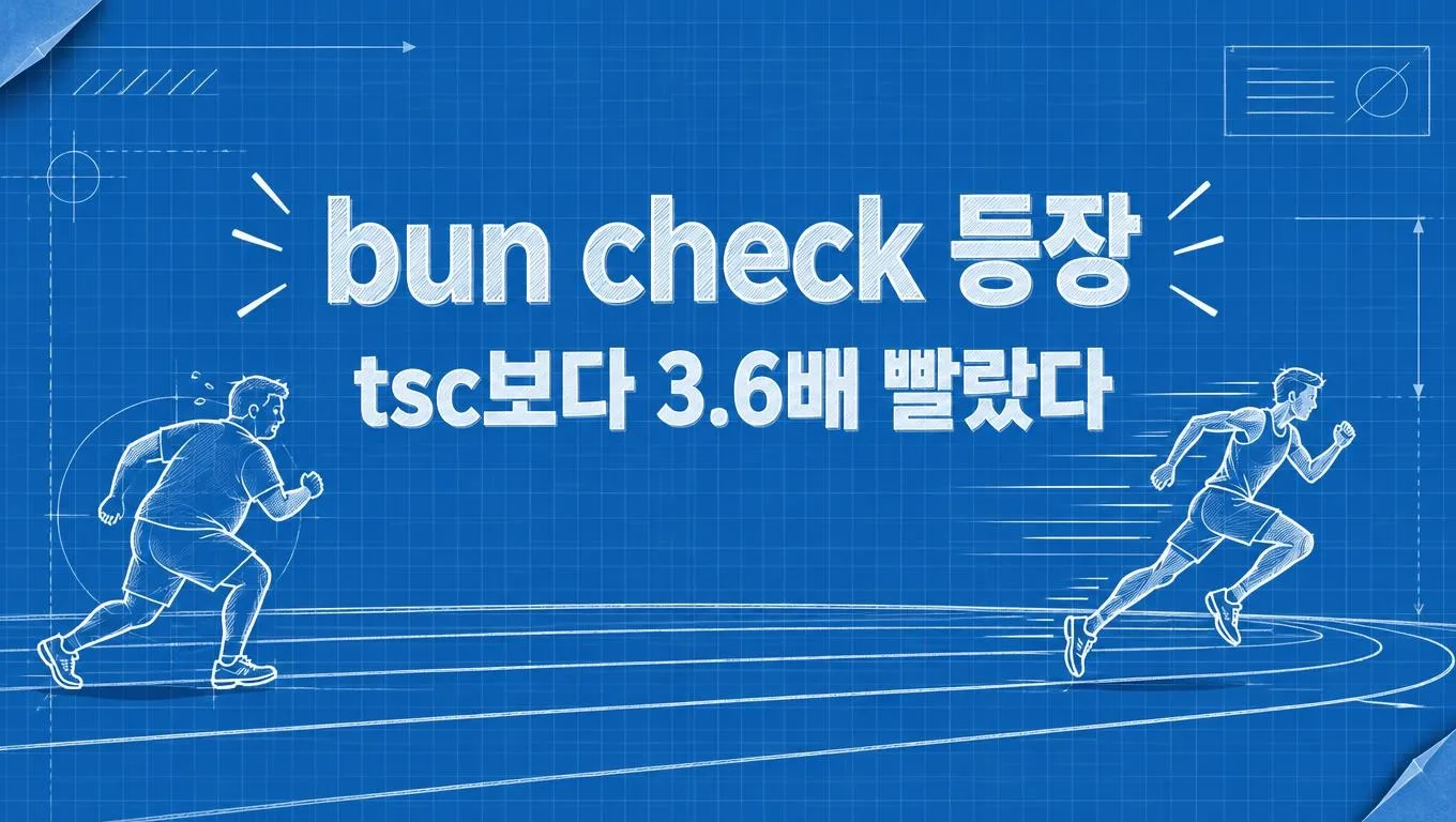 bun check 등장, tsc보다 3.6배 빠른 타입 검사