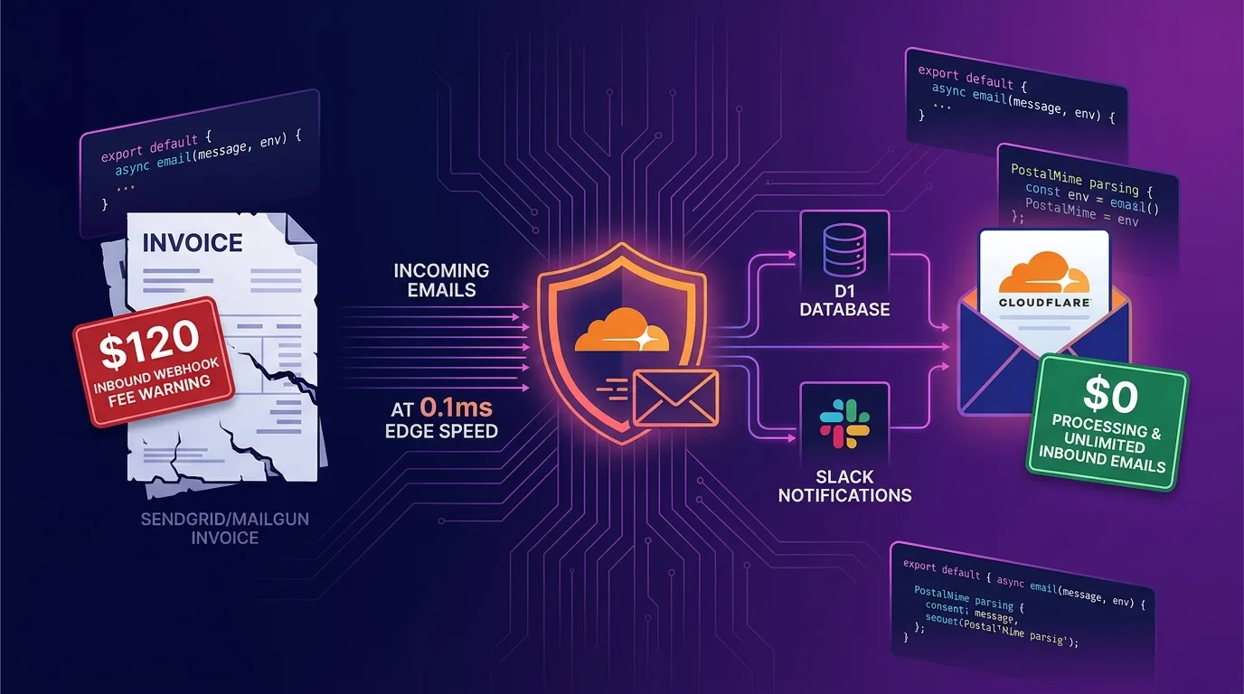 Cloudflare Email Workers and Edge Processing architecture guide