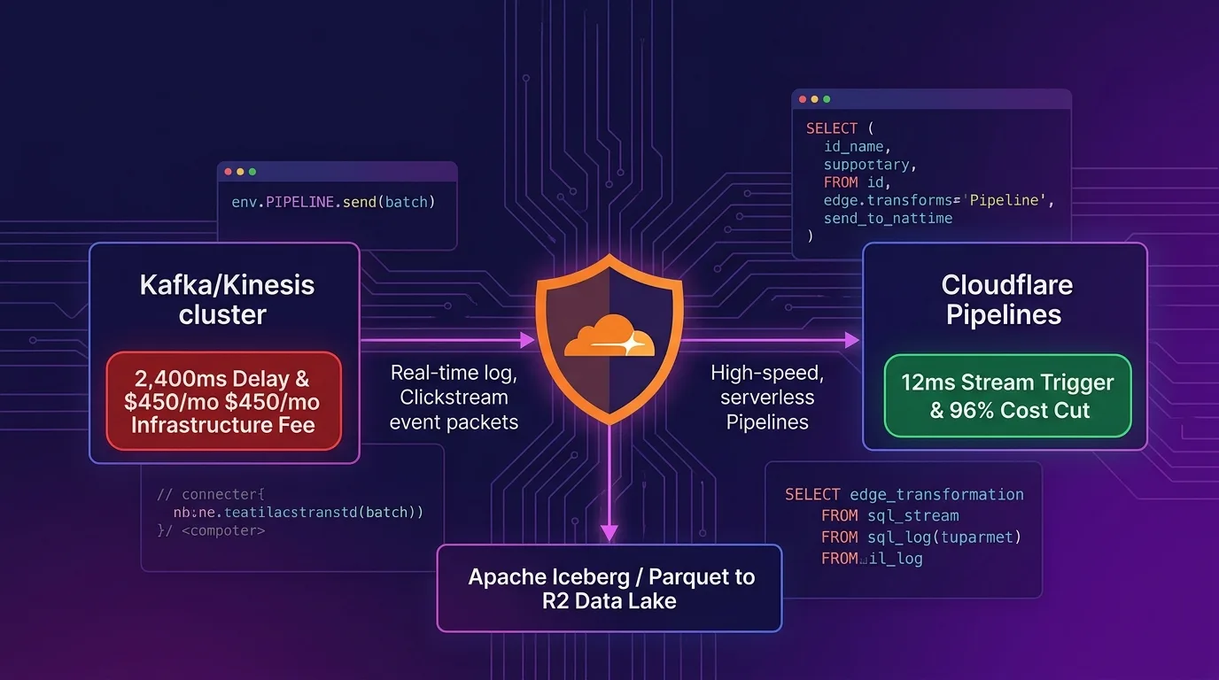Cloudflare Pipelines and Edge Stream Processing Architecture guide