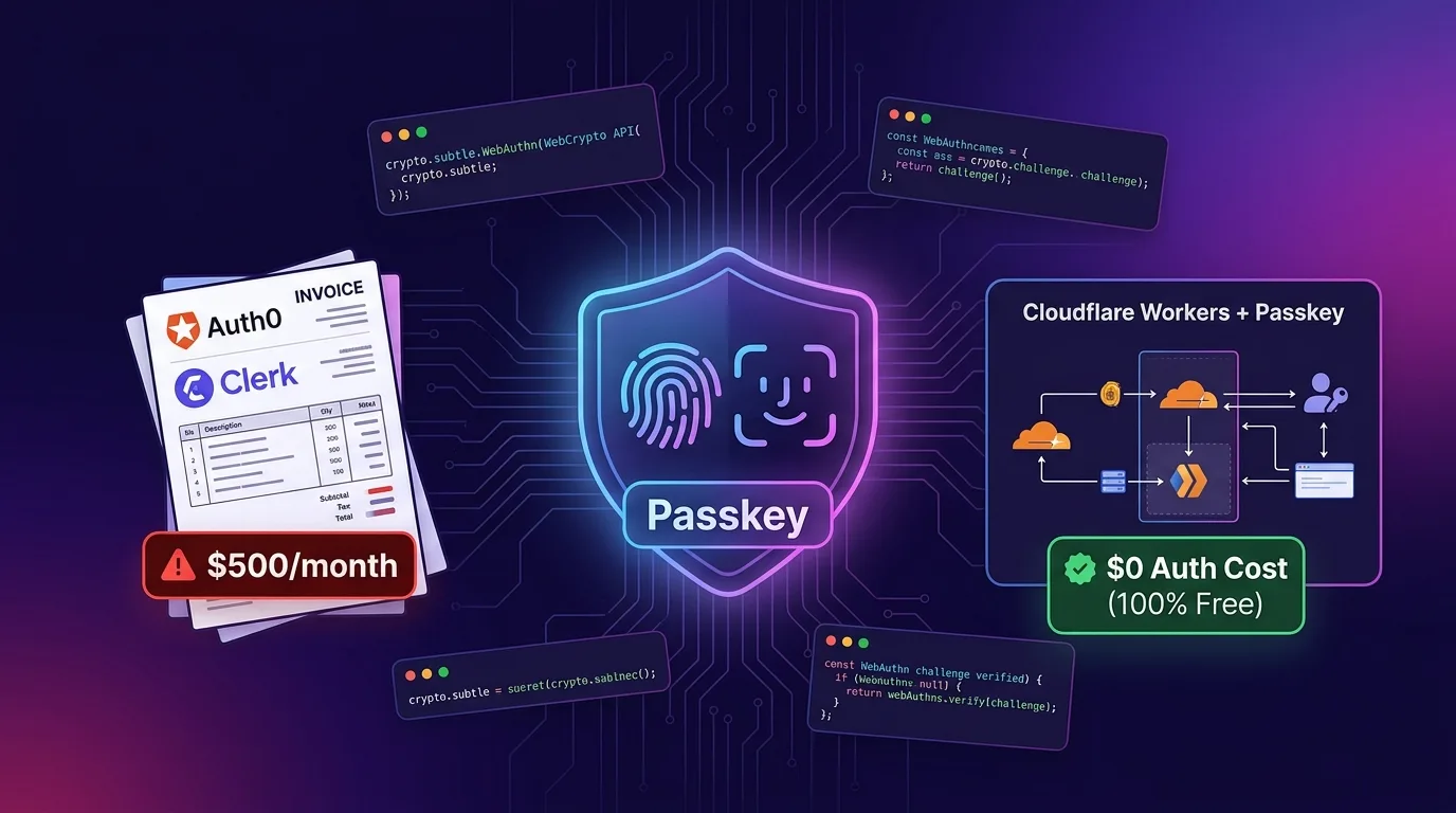 Cloudflare Workers Passkey WebAuthn authentication architecture
