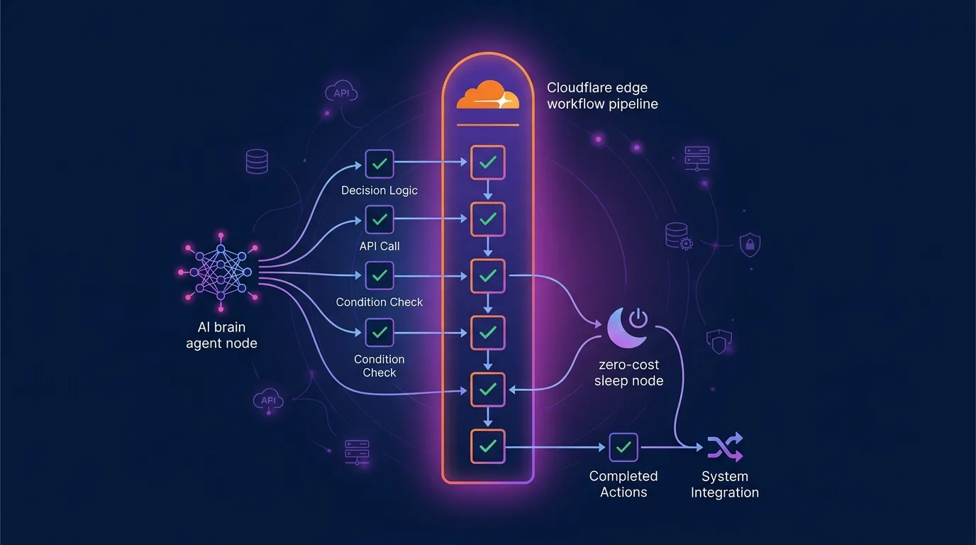 Cloudflare Workflows Durable Execution AI Agent Orchestration