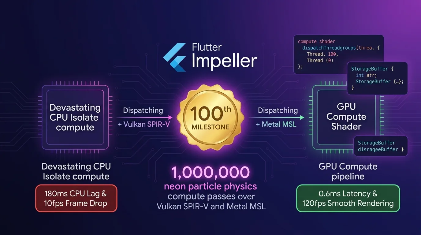 Flutter 3.27 Impeller Engine Compute Shaders and GPU Physics 100th Milestone guide