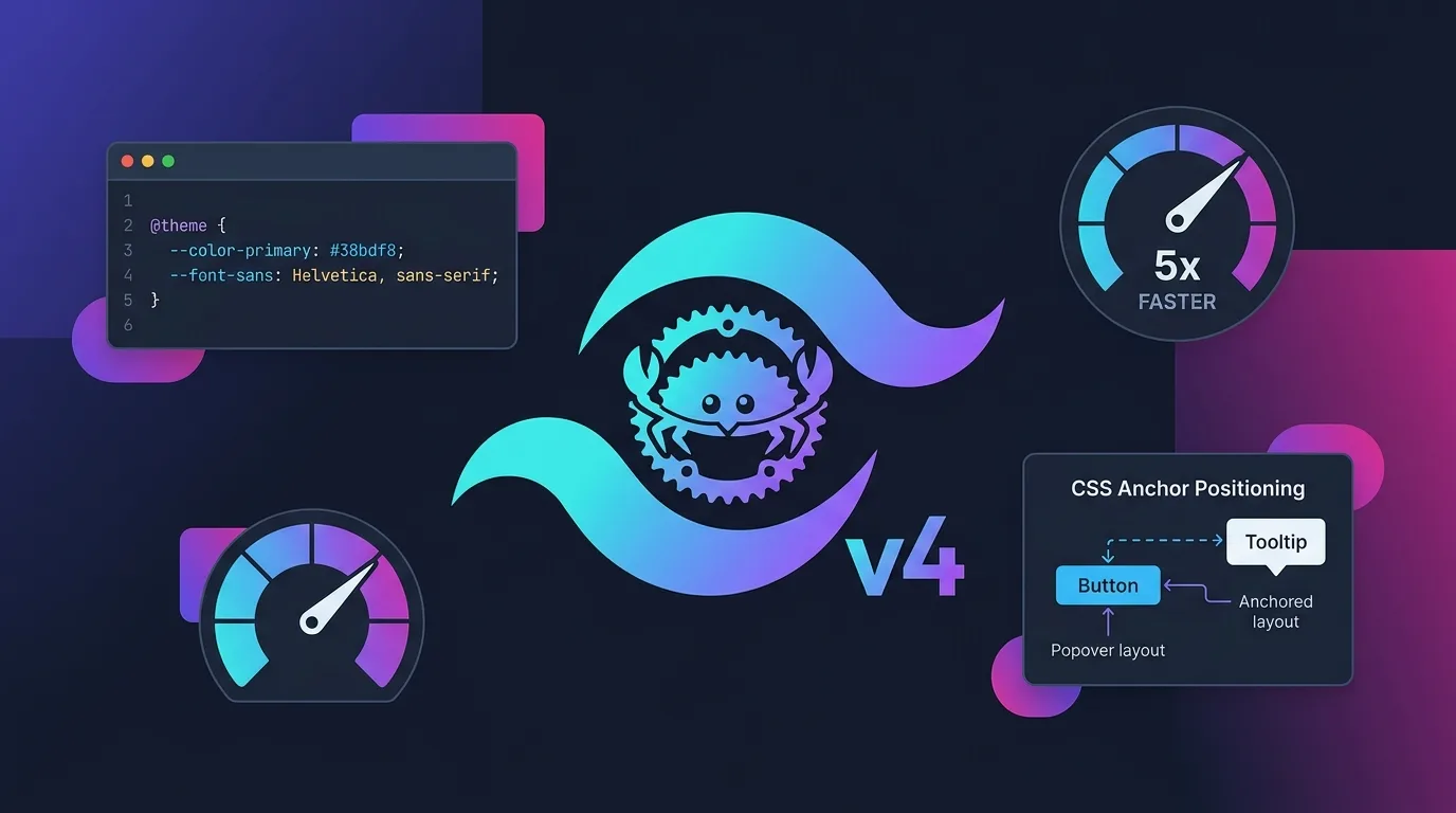 Tailwind CSS v4 Oxide 엔진과 CSS Anchor Positioning 아키텍처